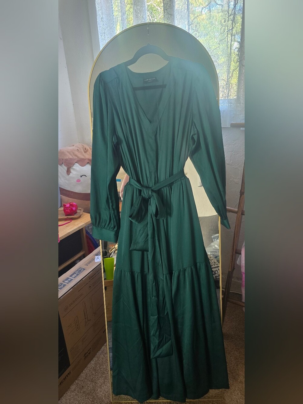 Lane Bryant, Venezia - V-Neck Tiered Maxi Dress